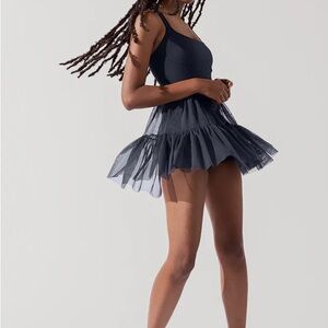 POPFLEX Corset Pirouette Dress in Black